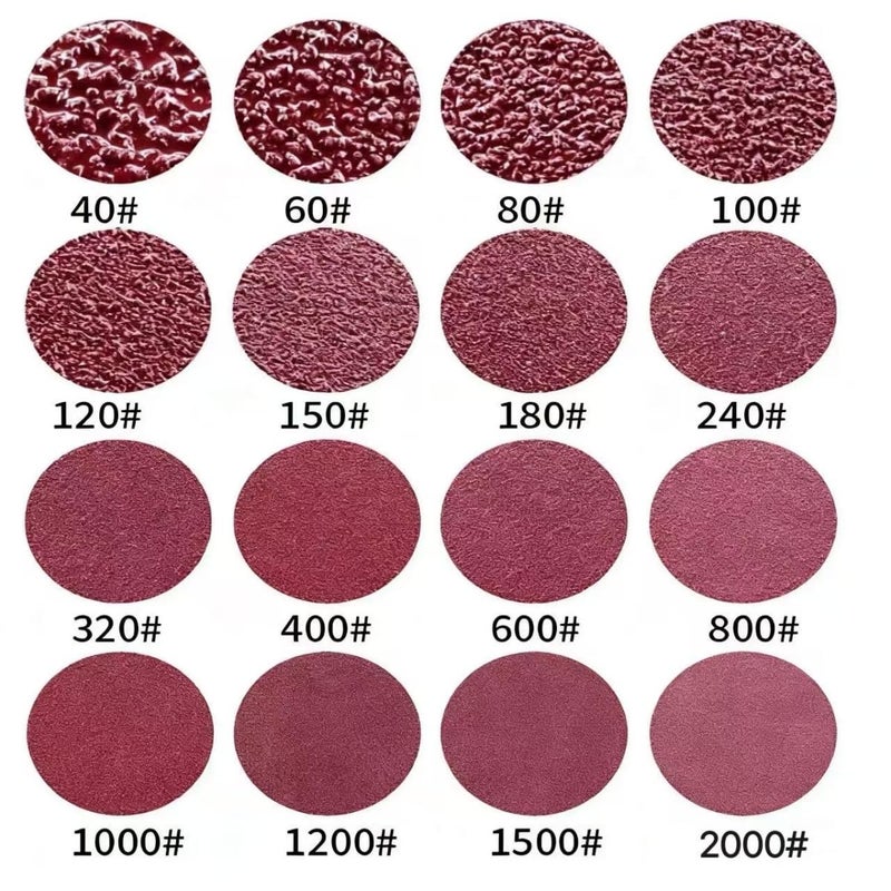 DUSJVYUE 30pcs 400Grit Mouse Sander Sandpaper 6 Holes Mouse Sander Pads Hook and Loop Triangle Sanding Pads Suitable for Ryobi Detail Palm Sander - Image 4